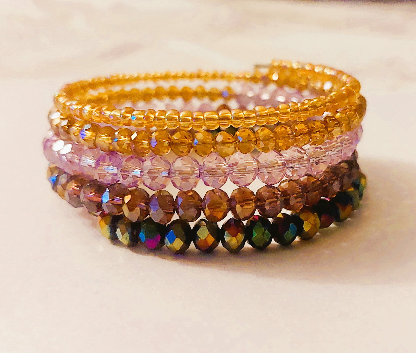 Sunset wrap bracelet